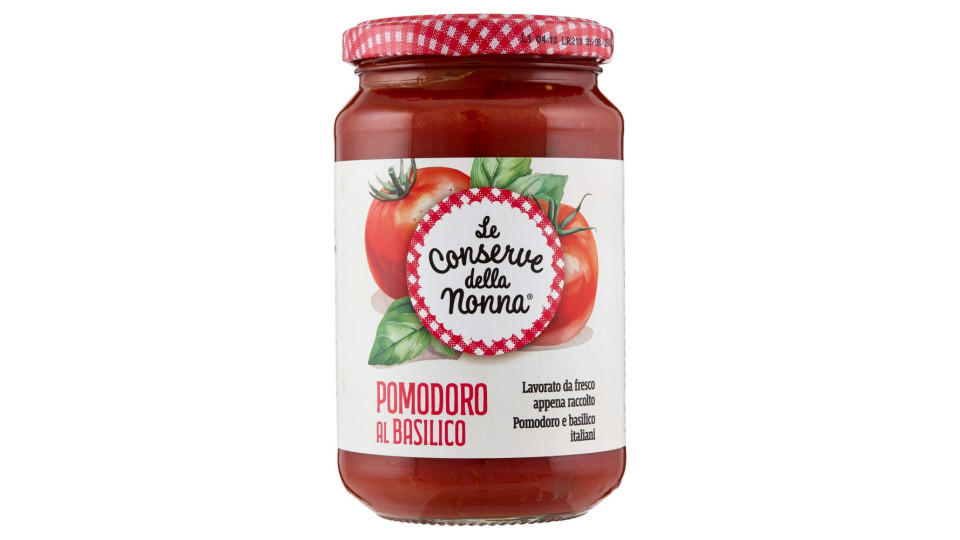 Le conserve della nonna Pomodoro al basilico