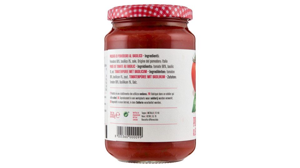 Le conserve della nonna Pomodoro al basilico