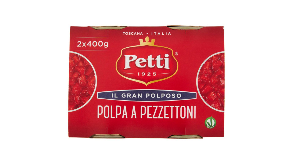 Petti Il gran Polposo Polpa a pezzettoni