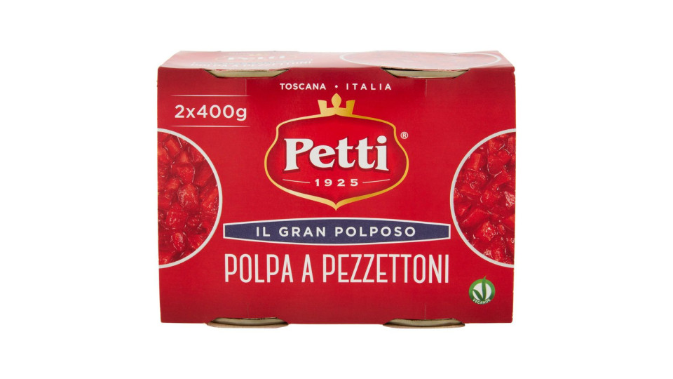 Petti Il gran Polposo Polpa a pezzettoni