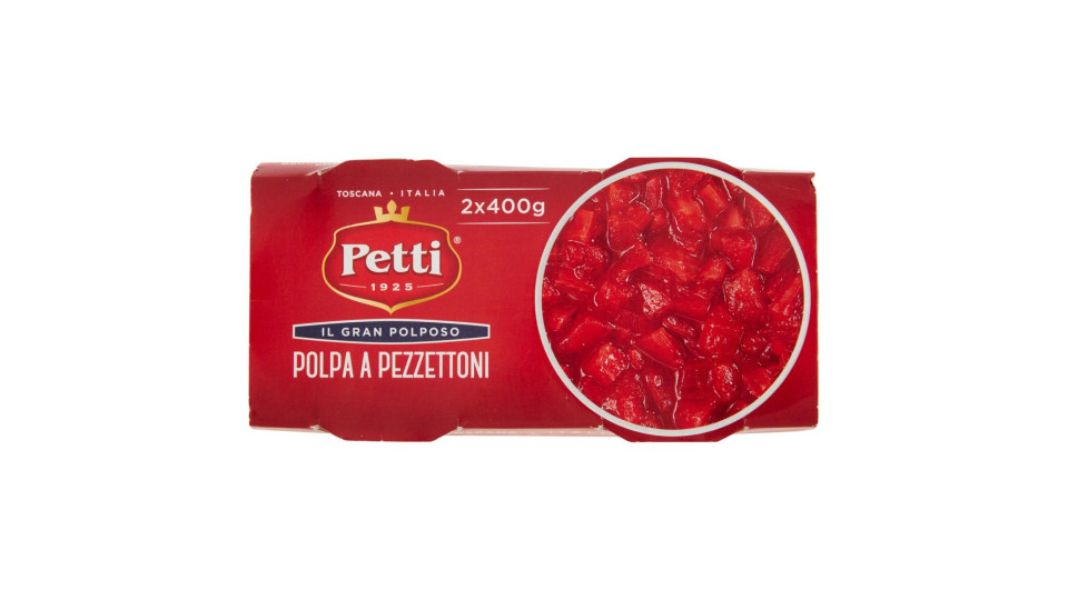 Petti Il gran Polposo Polpa a pezzettoni