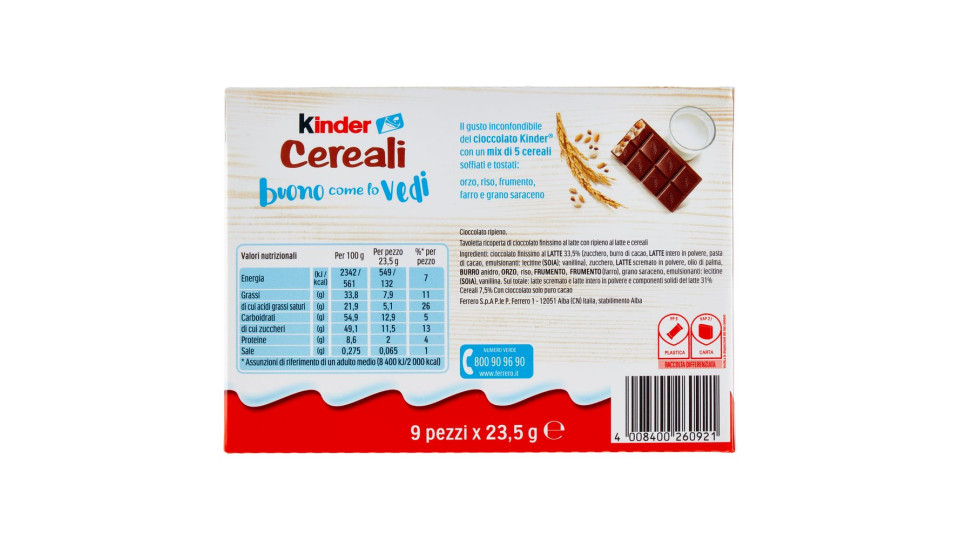 Kinder Cereali