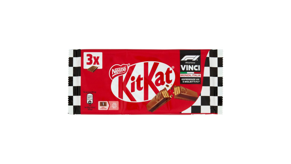 NESTLÉ KITKAT ORIGINAL Wafer ricoperto di cioccolato al latte snack