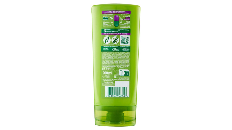 Garnier Fructis Hydra Ricci - Balsamo per capelli da mossi a ricci