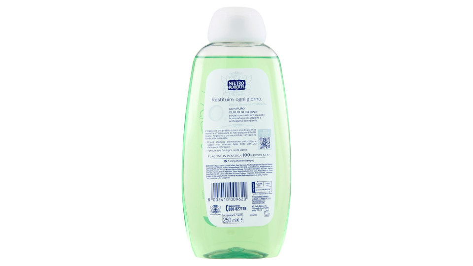 Neutro Roberts Doccia shampoo tonificante con vitamine della frutta