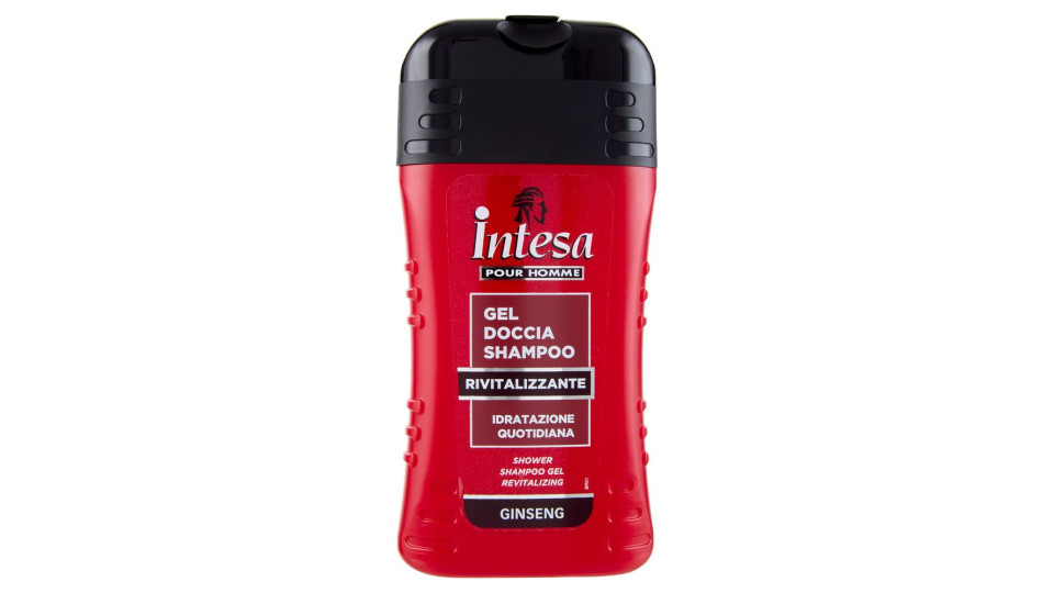 Intesa Pour Homme Gel doccia shampoo rivitalizzante ginseng