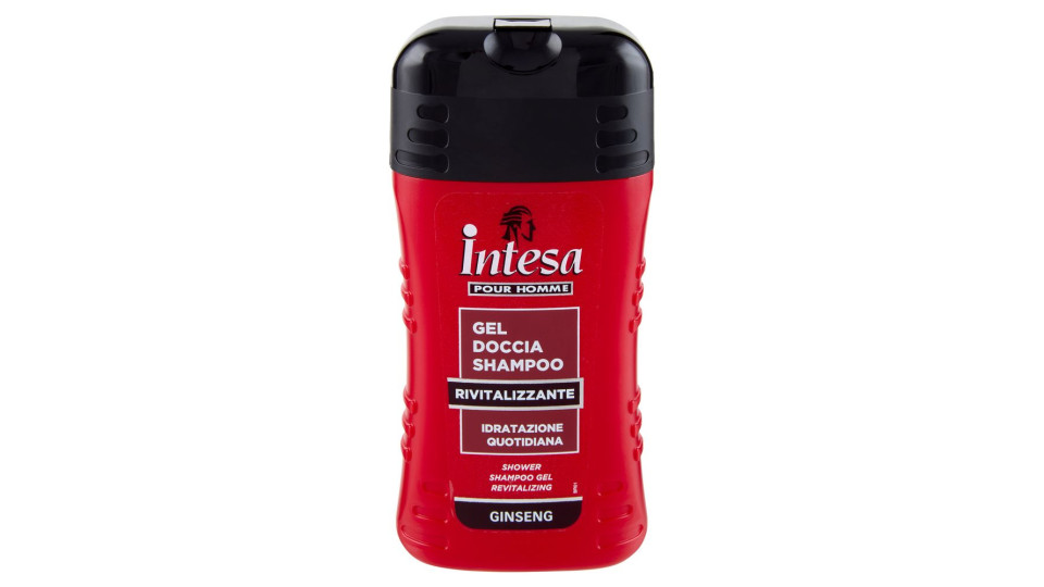 Intesa Pour Homme Gel doccia shampoo rivitalizzante ginseng