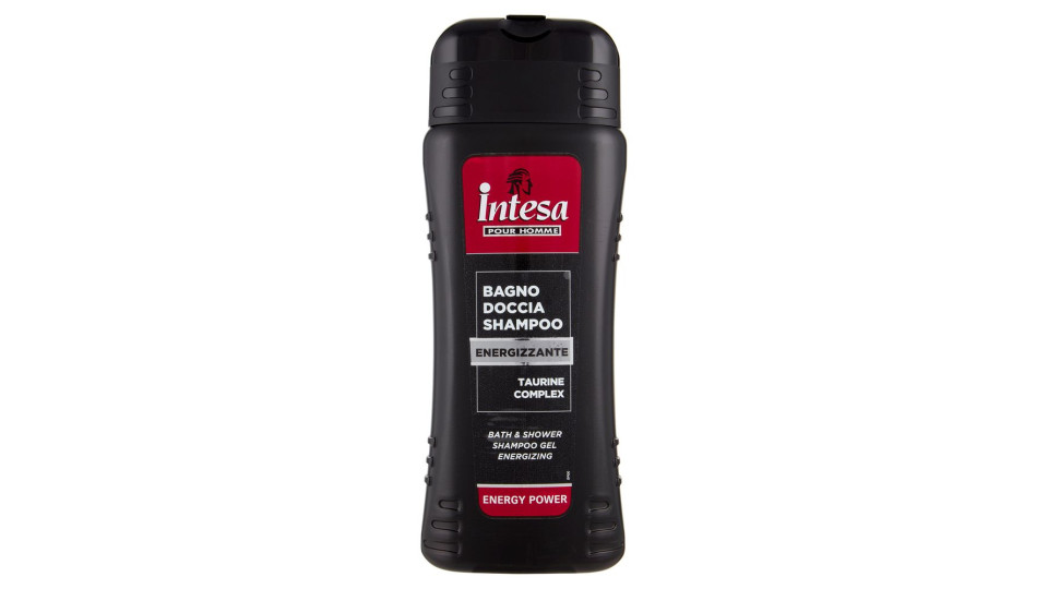 Intesa Pour Homme Bagno doccia shampoo rigenerante essence power