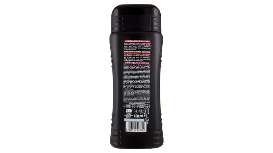 Intesa Pour Homme Bagno doccia shampoo rigenerante essence power