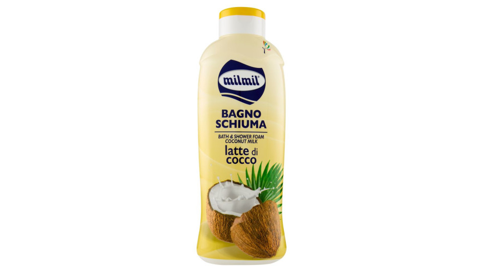 milmil Bagno Schiuma latte di cocco