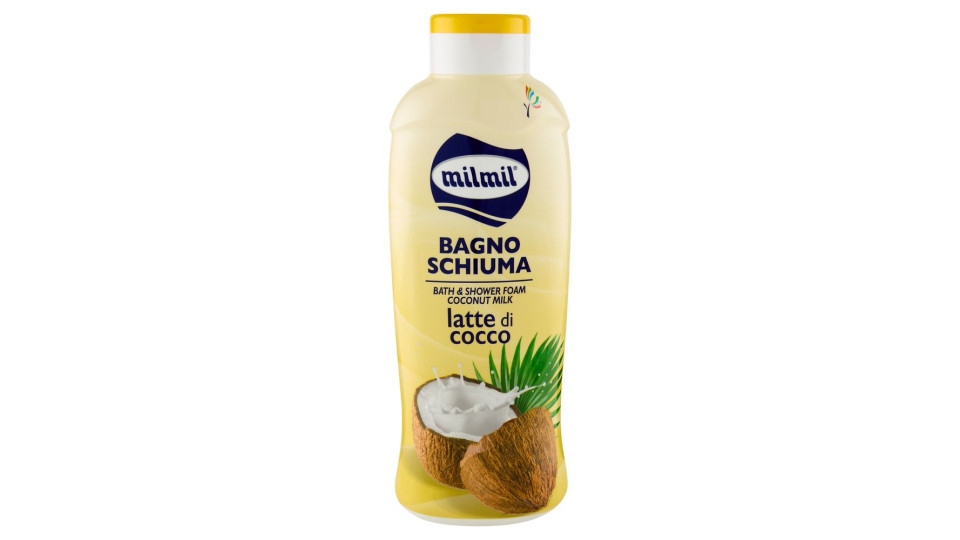 milmil Bagno Schiuma latte di cocco