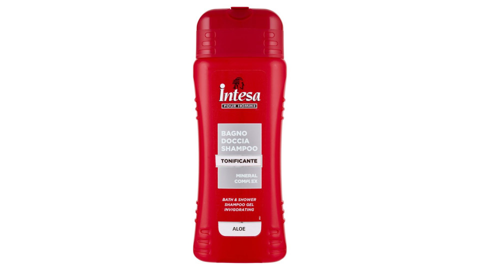 Intesa Pour Homme Bagno doccia shampoo tonificante aloe