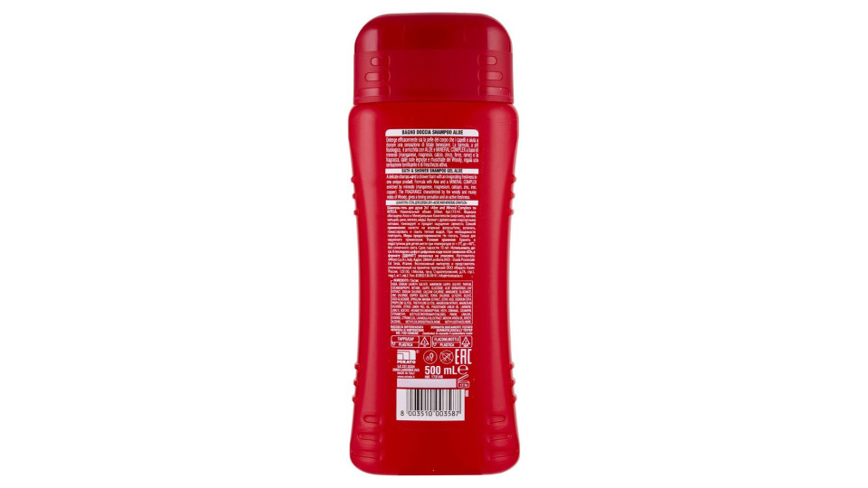 Intesa Pour Homme Bagno doccia shampoo tonificante aloe
