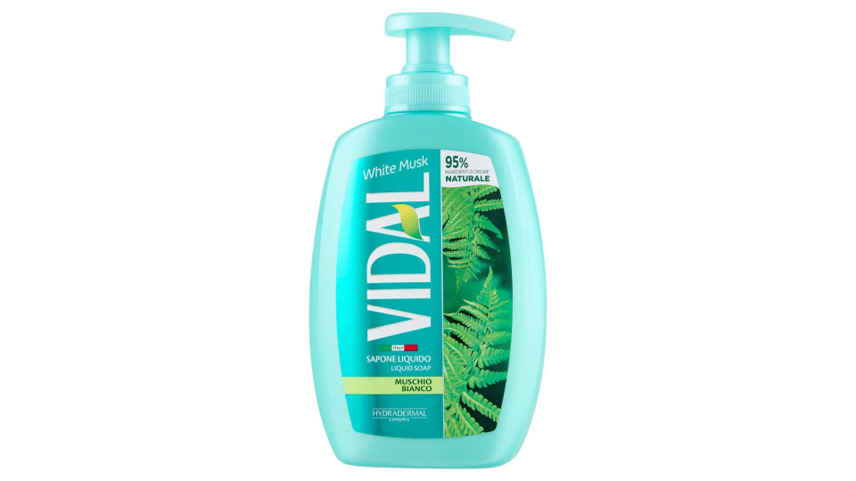 Vidal Sapone Liquido Muschio Bianco