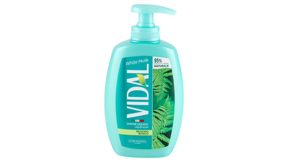 Vidal Sapone Liquido Muschio Bianco