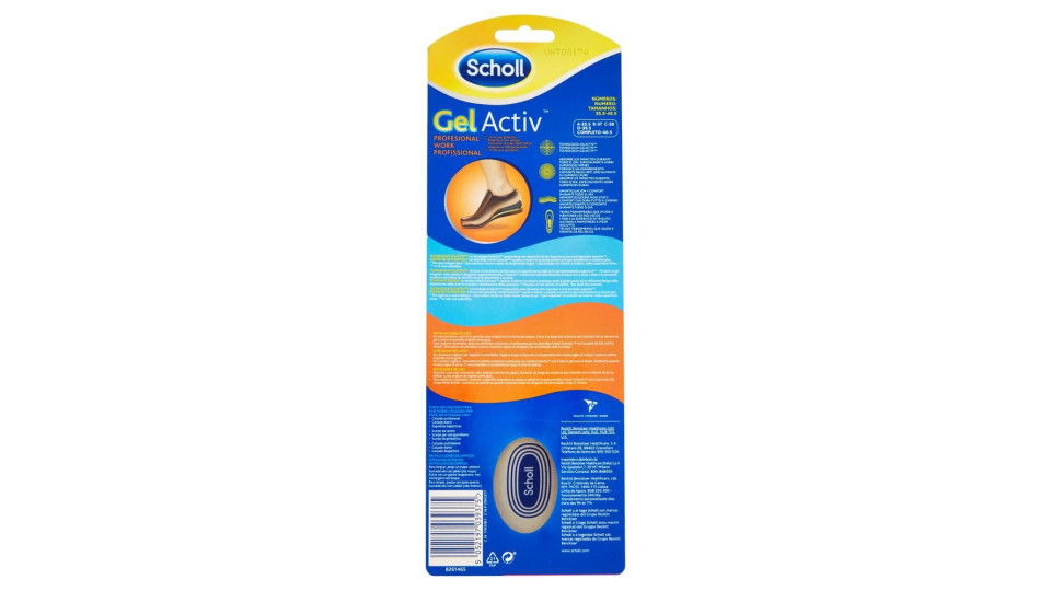 Scholl GelActiv Work Donna Numero: