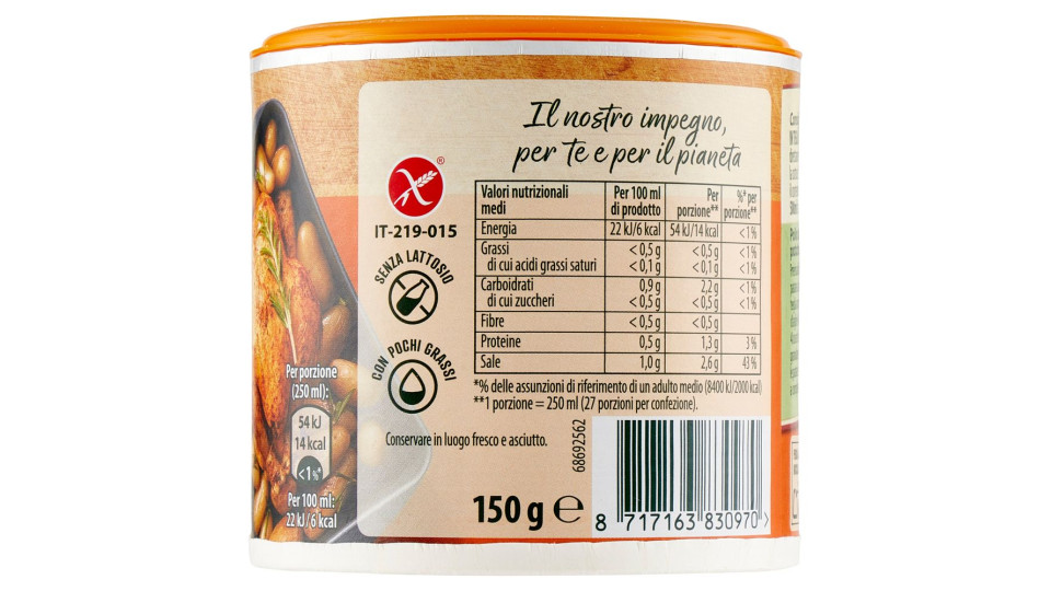 Knorr brodo granulare pollo