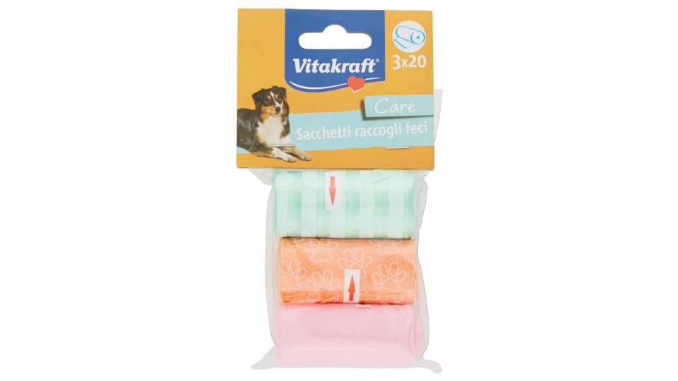 Vitakraft Care Sacchetti raccogli feci