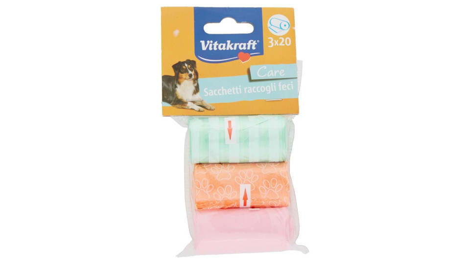Vitakraft Care Sacchetti raccogli feci