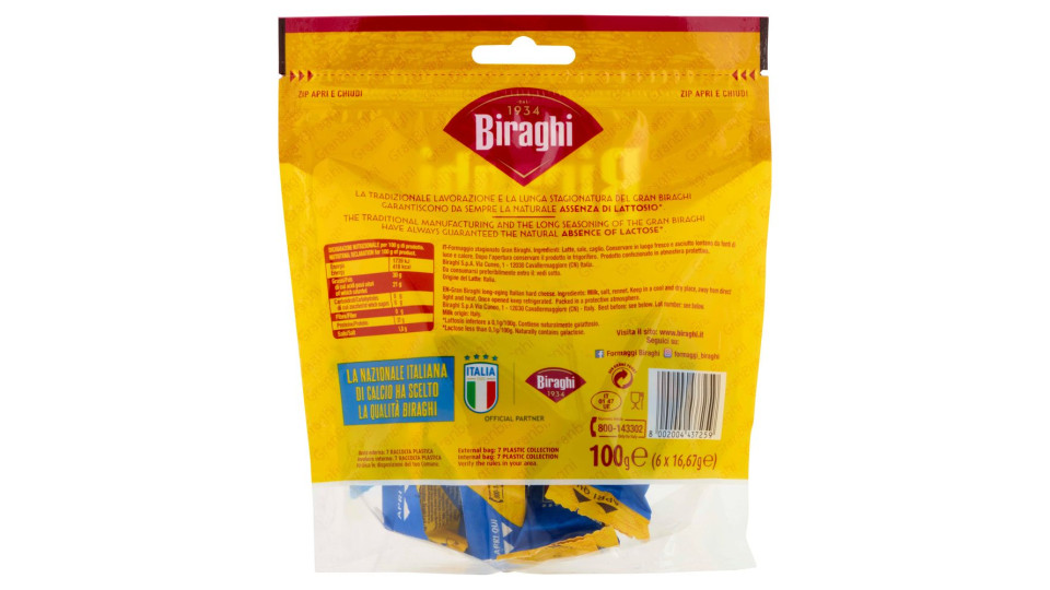 Biraghi Biraghini Snack Gran Biraghi