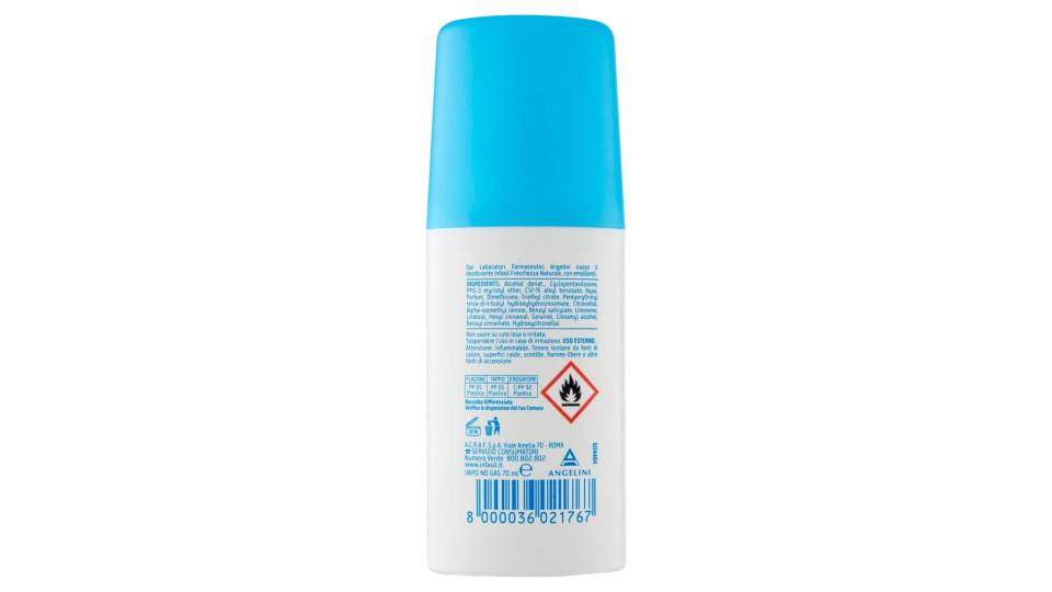 Infasil Freschezza naturale deodorante vapo no gas