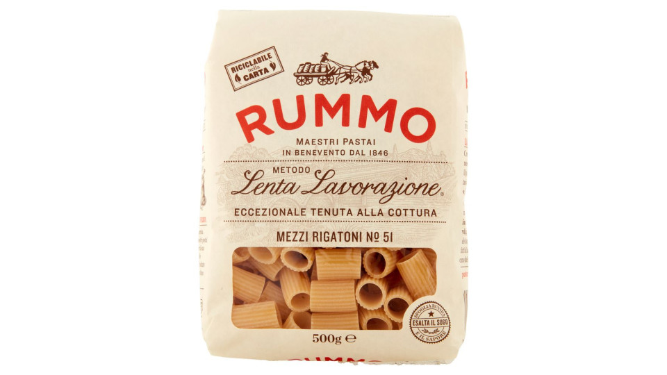 Rummo Mezzi rigatoni N° 51