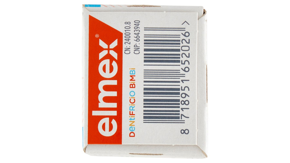Elmex Dentifricio Bimbi Dentifricio