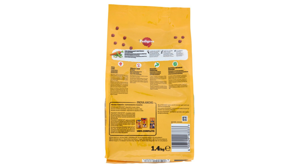 Pedigree Vital Protection Adult Mini <10kg con Pollo e Verdure