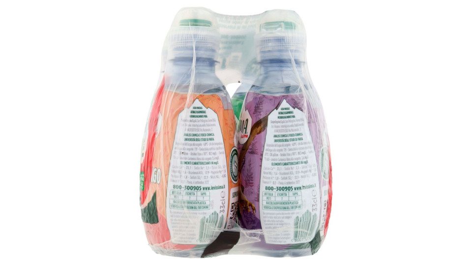 LEVISSIMA, ISSIMA Acqua Minerale Naturale Oligominerale 33cl x