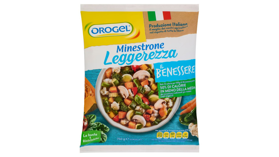 Orogel il Benessere Leggerezza Minestrone Surgelato