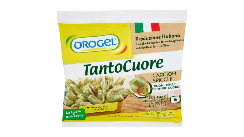 Orogel TantoCuore Carciofi in Spicchi Surgelati
