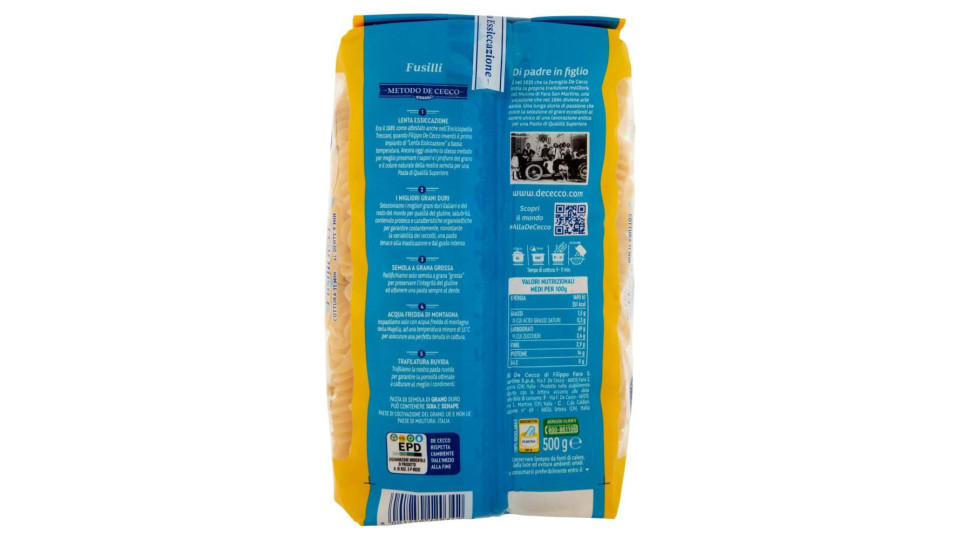 De cecco fusilli n.34