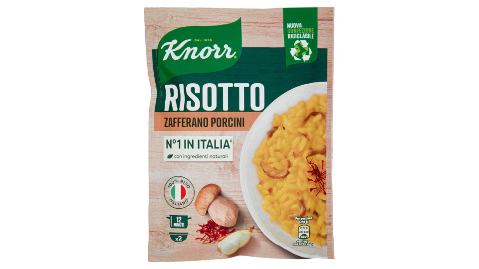 Knorr - Risotto Zafferano e Porcini 
