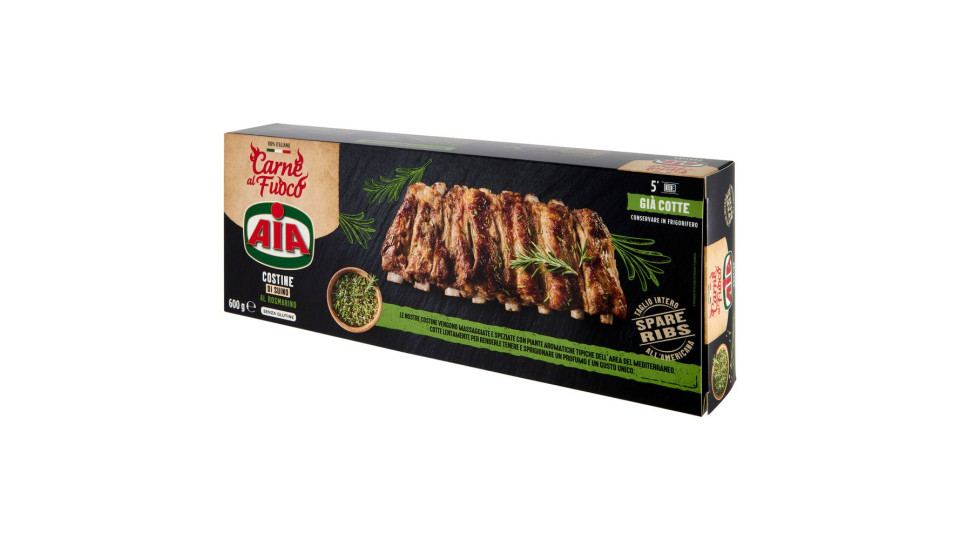 Aia Carne al Fuoco Costine di Suino al Rosmarino e Origano