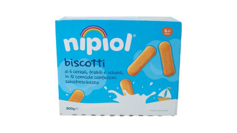 Nipiol Biscottini 6 Cereali