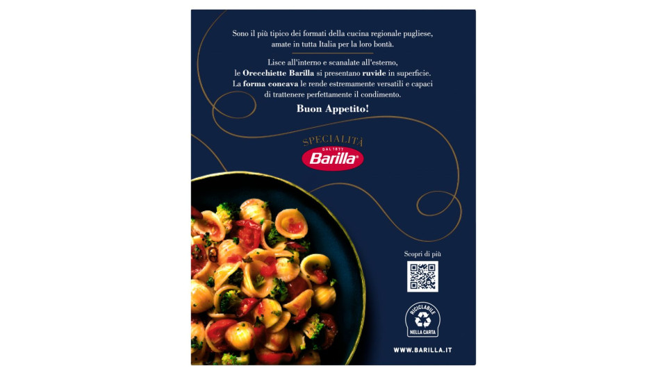 Barilla Specialità Orecchiette