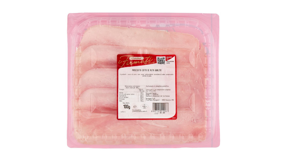Rovagnati i Firmati Prosciutto Cotto di Alta Qualità
