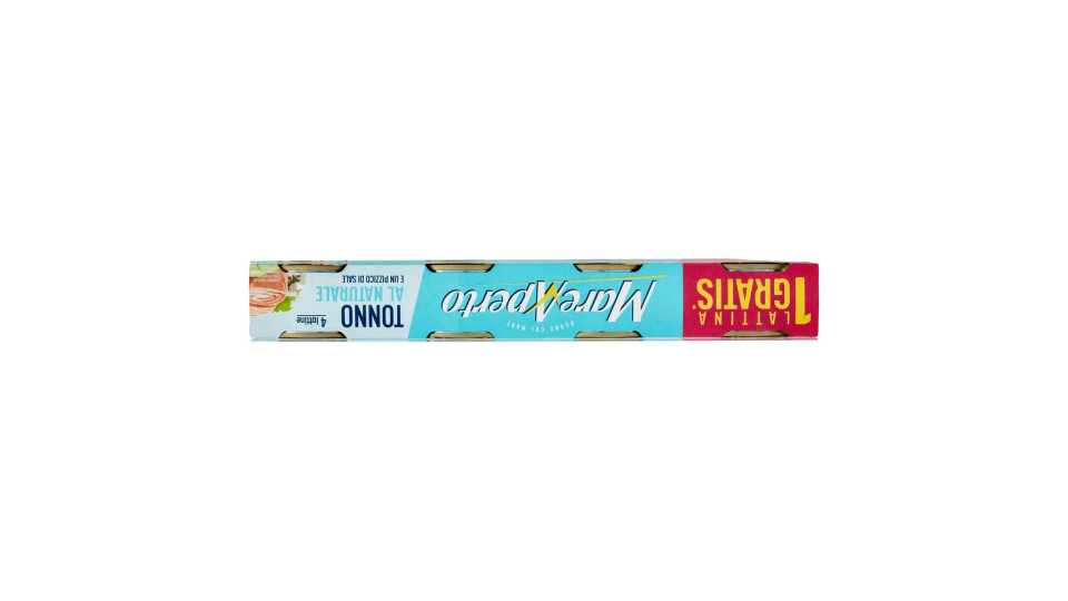 Mare Aperto Tonno al Naturale 3 +1 x 80 g