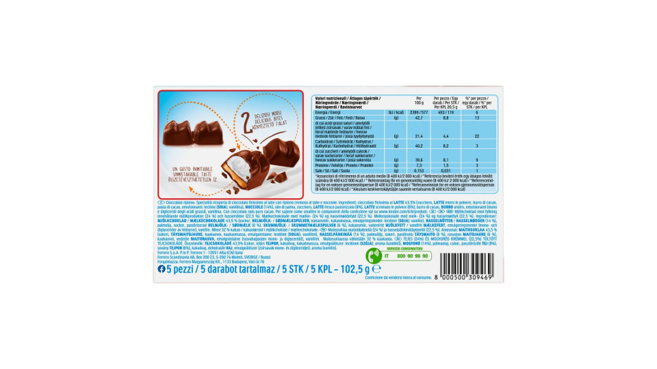 KINDER CHOCO FRESH