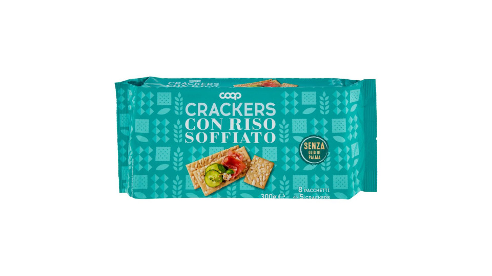 CRACKERS CON RISO SOFFIATO