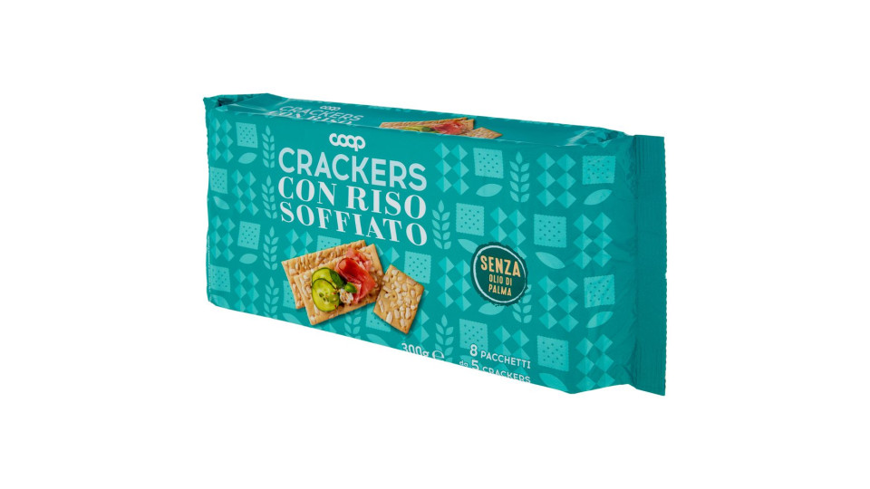 CRACKERS CON RISO SOFFIATO