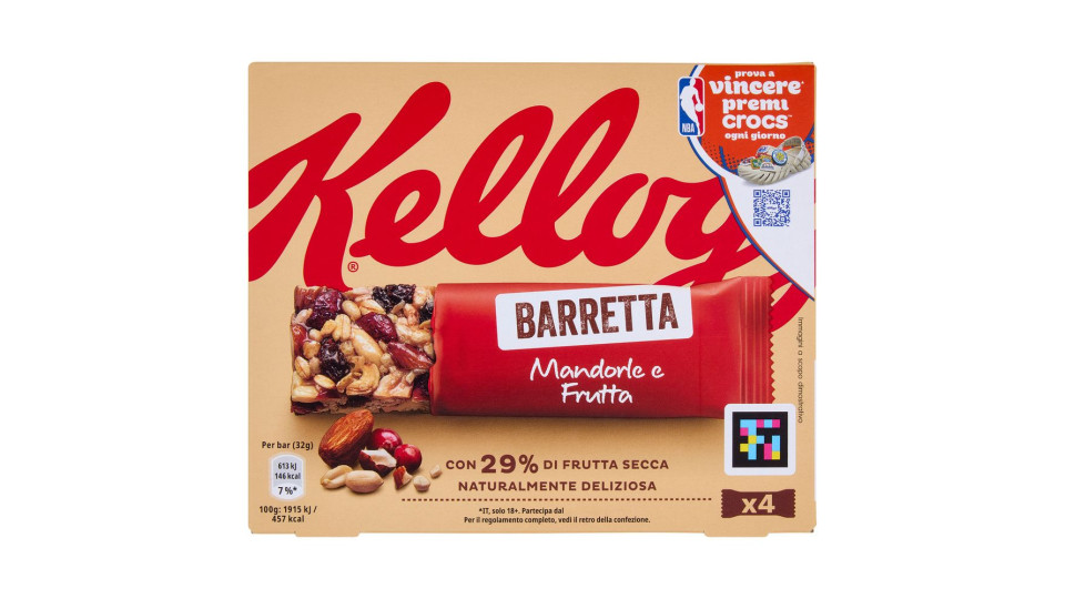 Kellogg's Barretta Mandorle e Frutta
