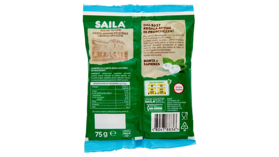 Saila compresse dure menta s/z