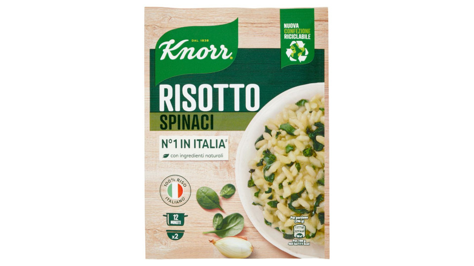 Knorr risotto spinaci busta
