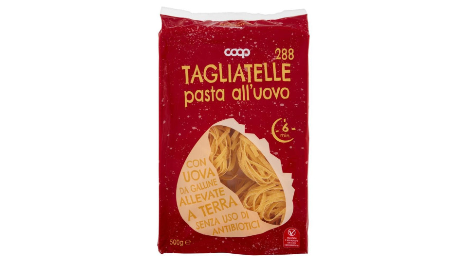 Tagliatelle 288 Pasta All'uovo