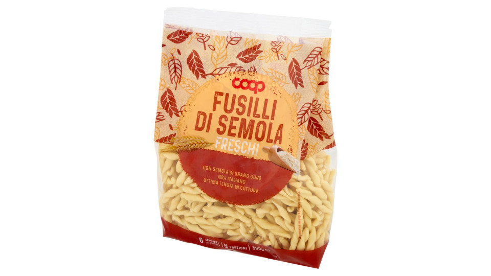 Fusilli Di Semola Freschi