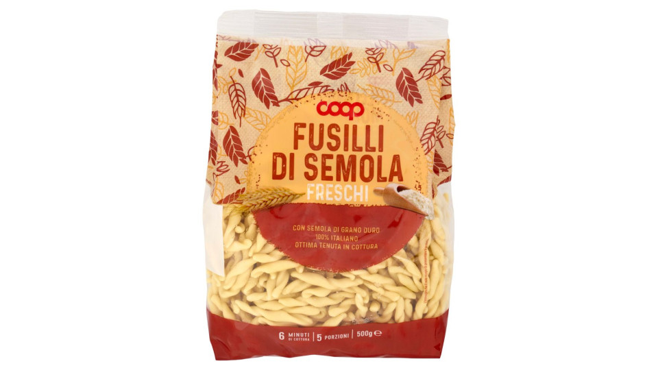 Fusilli Di Semola Freschi