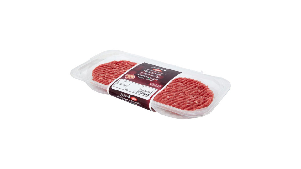 Hamburger Polpa Scelta Di Scottona, Bovino Adulto