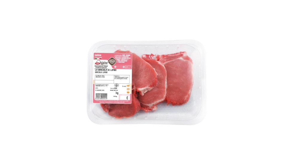 Braciola Di Lombo Di Suino 320 G Ca