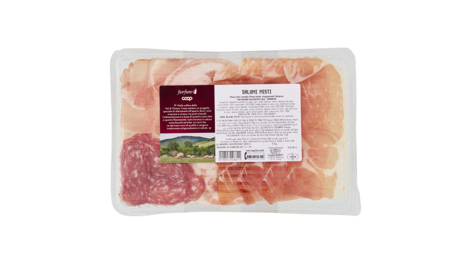 Salumi Misti Da Suini Allevati All'aperto